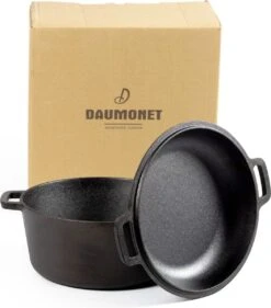 Daumonet Ducasse Gietijzeren Double Use Braadpan - Combi Sudderpan Zwart - 2-in-1 Bak- En Braadpan - PFAS & PFOA Vrij - Rond - Ø 26 Cm - 4,4 Liter - Emaille - Alle Warmtebronnen - Elektrisch - Gas - Halogeen - Inductie - Keramisch 19 Daumonet Ducasse Gietijzeren Double Use Braadpan - Combi Sudderpan Zwart - 2-in-1 Bak- En Braadpan - PFAS & PFOA Vrij - Rond - Ø 26 Cm - 4,4 Liter - Emaille - Alle Warmtebronnen - Elektrisch - Gas - Halogeen - Inductie - Keramisch -Keukengerei Winkel 1053x1200 1