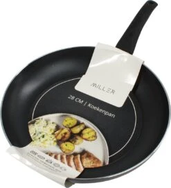 Miller Hapjespan Inductie 28cm - Alle Warmtebronnen - Anti Aanbaklaag -Keukengerei Winkel 1093x1200 2