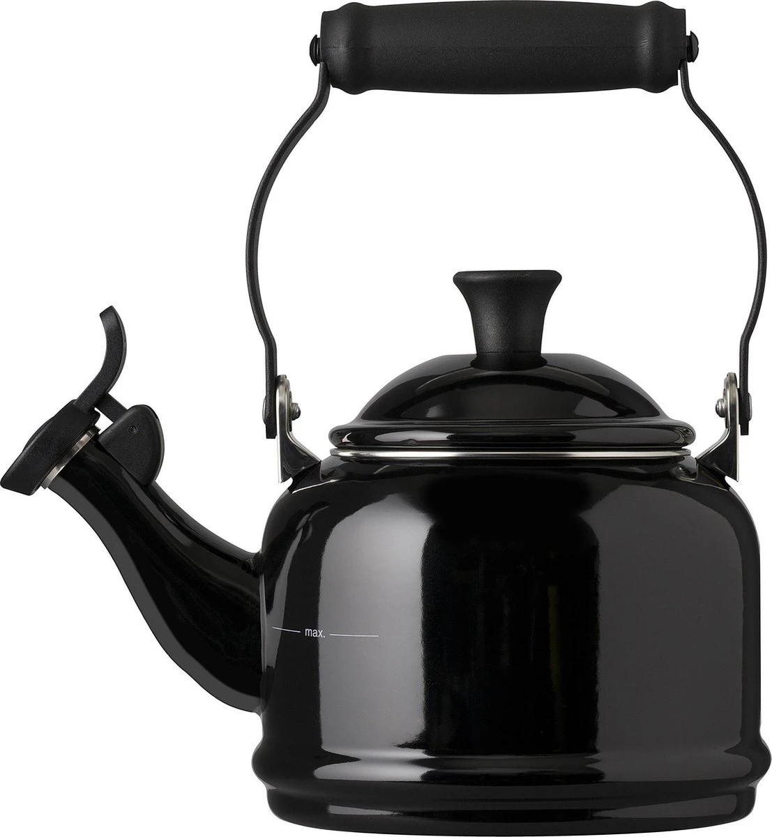 Le Creuset Demi Fluitketel - 1,1 L - Ebbenzwart 3 Le Creuset Demi Fluitketel - 1,1 L - Ebbenzwart