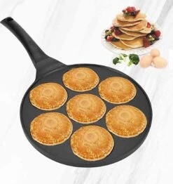 Merkloos Joyful-things Pancake Pan - Inclusief Deegdispenser- Pancake Set- Pan-Crêpemaker/Pannenkoeken- 7 Kop Marmeren Anti Laag -Keukengerei Winkel 1132x1200