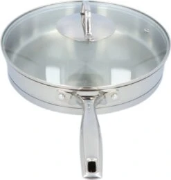 4goodz Dubbelwandige RVS Hapjespan Met Deksel 28 Cm - Zilver -Keukengerei Winkel 1138x1200 4