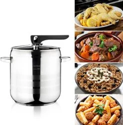 Zilan Easy - Snelkookpan - Pressure Cooker - Geschikt Voor Alle Warmtebronnen Ook Inductie - 4 Liter