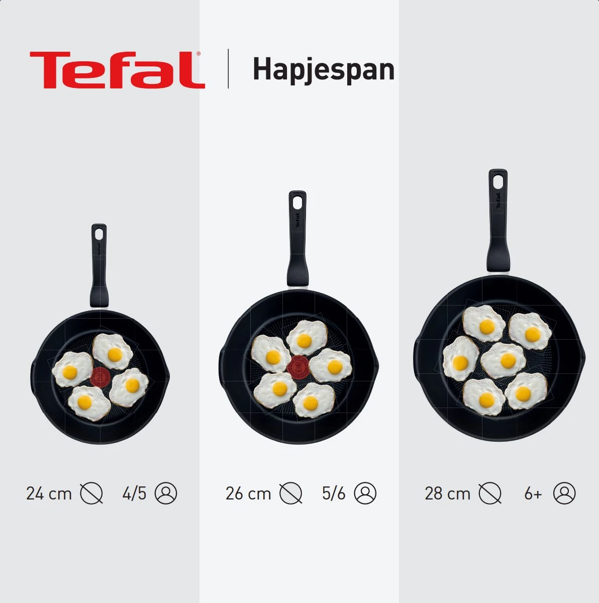 Tefal Renew ON Keramische Hapjespan - Ø 24 Cm - Met Deksel 5 Tefal Renew ON Keramische Hapjespan - Ø 24 Cm - Met Deksel - Afbeelding 3