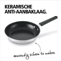 BRABANTIA ENJOYMENT Koekenpan - Keramische Antiaanbaklaag - Ø 24 Cm - Inductie - Pfas Vrij -Keukengerei Winkel 1198x1200 6