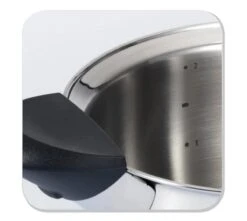 BK Q-linair Classic Pannenset - 5 Delig - RVS - Veilig Afgietsysteem - Inductie -Keukengerei Winkel 1200x1075 10