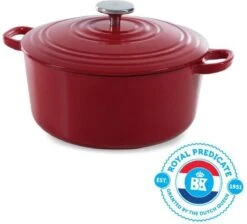 BK Bourgogne Braadpan Ø 28 Cm - Rood - Gietijzer - Inductie -Keukengerei Winkel 1200x1086 3