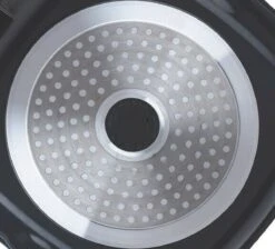 Cheffinger Koekenpan - Met Deksel - Marmeren Coating - 26 Cm - Zwart -Keukengerei Winkel 1200x1087