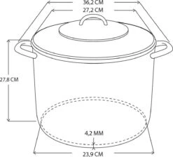 BK Soeppan - Ø 26 Cm - 11 L - Glazen Deksel -Keukengerei Winkel 1200x1089 7