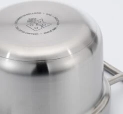 BK Q-linair Master Glas Pannenset - 5-delig - Glazen Deksel - Veilig Afgietsysteem - Inductie -Keukengerei Winkel 1200x1111