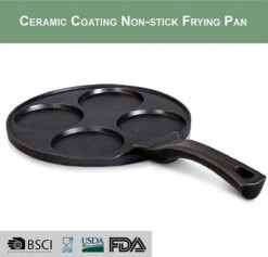 Pancake Pannenkoekenpan 4 Kop Marmeren Anti Aanbaklaag -Keukengerei Winkel 1200x1153 8