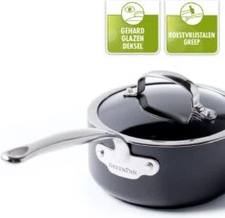 GreenPan Barcelona Infinity Pro Koekenpannenset Ø 24cm + Ø 28cm - Zwart - Inductie - PFAS-vrij -Keukengerei Winkel 1200x1162 1