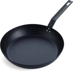 BK Solid Steel Koekenpan Ø 26 Cm - Plaatstaal - Inductie - BBQ