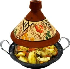 Tajine Aardewerk En Gegoten Aluminium Inductie| Handvaten| Geschikt Voor 4-8 Personen - Alle Warmtebronnen| Ø 30cm 13 Tajine Aardewerk En Gegoten Aluminium Inductie| Handvaten| Geschikt Voor 4-8 Personen - Alle Warmtebronnen| Ø 30cm -Keukengerei Winkel 1200x1172 2
