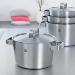 BK Conical+ Kookpannenset - 5-delig - RVS - Inductie -Keukengerei Winkel 1200x1189