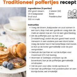 Kicinn Poffertjespan - Poffertjesmaker - Poffertjespan Inductie - Ø 24 Cm - 19 Poffertjes - Inclusief Handvaten 18 Kicinn Poffertjespan - Poffertjesmaker - Poffertjespan Inductie - Ø 24 Cm - 19 Poffertjes - Inclusief Handvaten -Keukengerei Winkel 1200x1194 3
