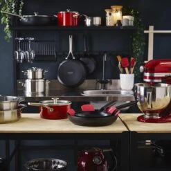 KitchenAid Stainless Steel Hapjespan Met Glazen Deksel ø28cm - RVS - Inductie - Anti-aanbak -Keukengerei Winkel 1200x1200 1018