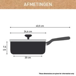Tefal Renew+ Keramische Hapjespan - Ø 24 Cm - Met Deksel -Keukengerei Winkel 1200x1200 1040
