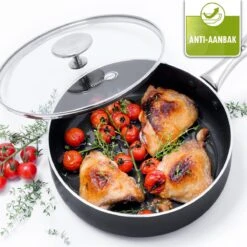 GreenPan Brussels Hapjespan Met Deksel - Ø24 Cm - Keramisch - Inductie -Keukengerei Winkel 1200x1200 1053