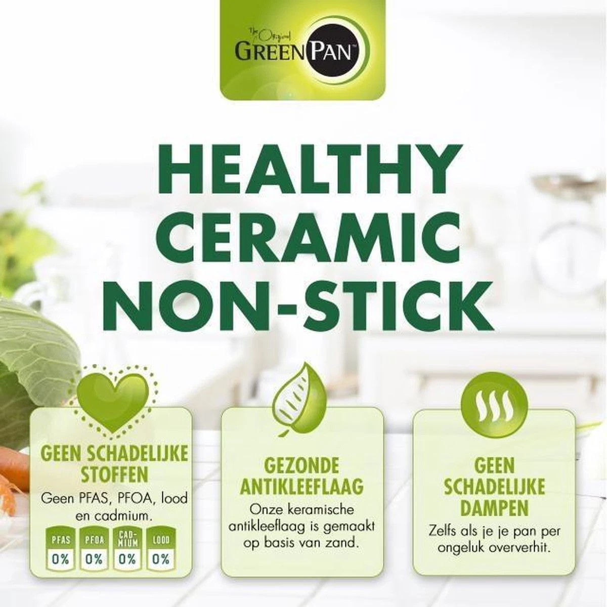 GreenPan Cambridge Hapjespan Met Deksel 28cm - Zwart - Inductie - PFAS-vrij 21 GreenPan Cambridge Hapjespan Met Deksel 28cm - Zwart - Inductie - PFAS-vrij - Afbeelding 19