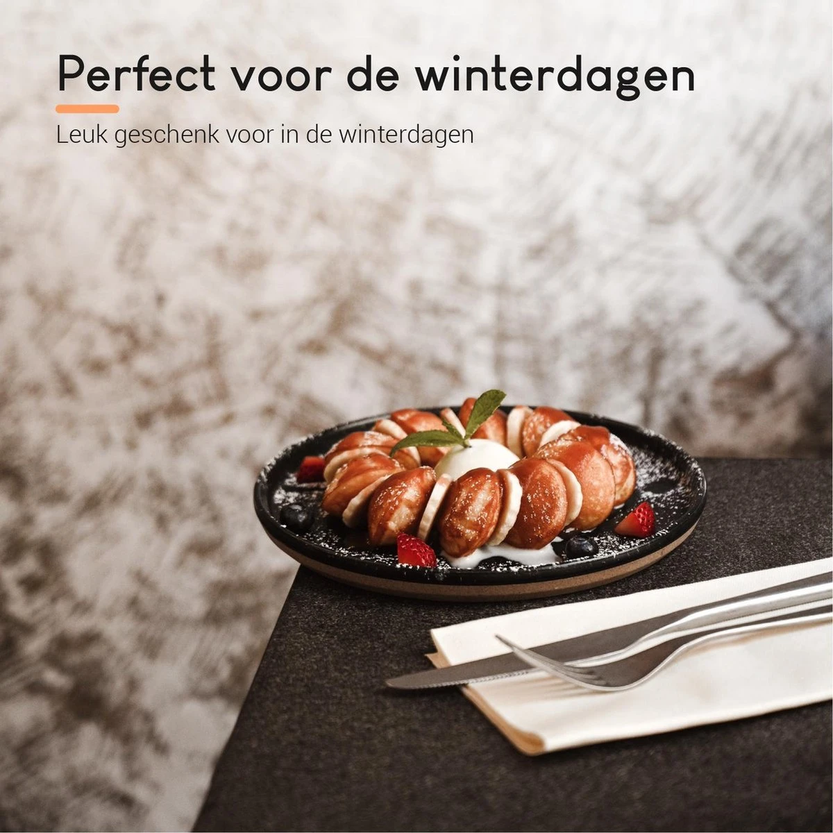 Ocina Poffertjespan Accessoires Set - Doseerfles - Poffertjes Spuitfles - 6x Poffertjes Vork - Kwast - Siliconen Kwast - Bakkwast - Gratis Poffertjes E-Book 6 Ocina Poffertjespan Accessoires Set - Doseerfles - Poffertjes Spuitfles - 6x Poffertjes Vork - Kwast - Siliconen Kwast - Bakkwast - Gratis Poffertjes E-Book - Afbeelding 4