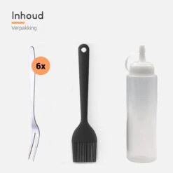 Ocina Poffertjespan Accessoires Set - Doseerfles - Poffertjes Spuitfles - 6x Poffertjes Vork - Kwast - Siliconen Kwast - Bakkwast - Gratis Poffertjes E-Book 14 Ocina Poffertjespan Accessoires Set - Doseerfles - Poffertjes Spuitfles - 6x Poffertjes Vork - Kwast - Siliconen Kwast - Bakkwast - Gratis Poffertjes E-Book -Keukengerei Winkel 1200x1200 1125