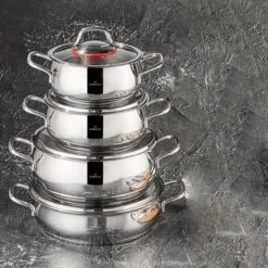 Karaca Emirgan Pannenset - 8 Delig - Geschikt Voor Inductie -Keukengerei Winkel 1200x1200 114