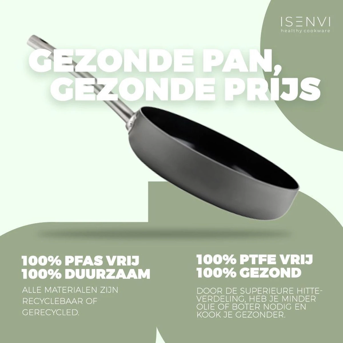 ISENVI Avon Chef Deluxe Pannenset 7 Delig - Ergo Grepen 5 ISENVI Avon Chef Deluxe Pannenset 7 Delig - Ergo Grepen - Afbeelding 3