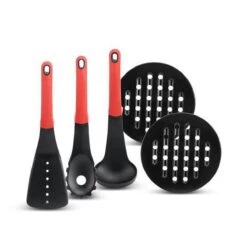 Edënbërg Red Line -15-delige Luxe Pannenset Van Gesmeed Aluminium - Rood/Metallic -Keukengerei Winkel 1200x1200 1176