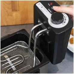 Frituurmachine Cecotec Cleanfry 1,5 L 1000W Roestvrij Staal -Keukengerei Winkel 1200x1200 1223