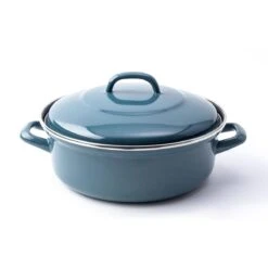 BK Fortalit Braadpan Ø 28 Cm - Blauw - Emaille - Inductie -Keukengerei Winkel 1200x1200 1291