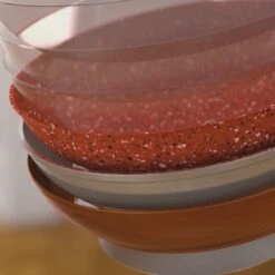 Livington Copper & Stone Pan - 24cm Koekenpan- Anti-aanbaklaag En Krasbestendig - Graniet Look - Binnenste Steenlaag Voor Perfecte Warmteverdeling - Geschikt Voor Ceran, Gas, Elektrisch, Inductie -Keukengerei Winkel 1200x1200 1432