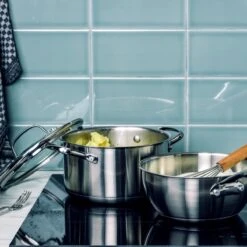 Dagelijkse Kost Sauspan - 20 Cm - 2.3 L - RVS -Keukengerei Winkel 1200x1200 1609