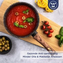 Westinghouse Steelpan Inductie - Ø 20 Cm - Zwart Marmer - Speciale Editie 13 Westinghouse Steelpan Inductie - Ø 20 Cm - Zwart Marmer - Speciale Editie -Keukengerei Winkel 1200x1200 1611