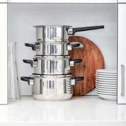 Gero Erik Kookpannenset - 4-delig - RVS - Inductie -Keukengerei Winkel 1200x1200 163