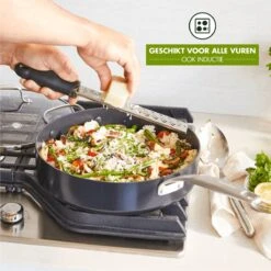 GreenPan Copenhagen Stoofpan Met Deksel En Extra Handvat 28cm/4.3L -Keukengerei Winkel 1200x1200 1654