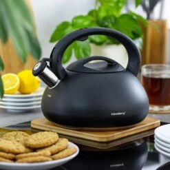 Fluitketel Waterkoker Mat Zwart 2.7 L ‘’Black Amethyst‘’ RVS – Inductie - Vatwasser 12 Fluitketel Waterkoker Mat Zwart 2.7 L ‘’Black Amethyst‘’ RVS – Inductie - Vatwasser -Keukengerei Winkel 1200x1200 1705