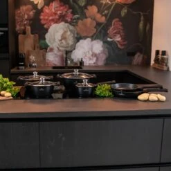 Herenthal Inductie Pannenset - Luxe 10-delige Koekenpanset - Voor Alle Warmtebronnen - Met Glazen Deksels En Koudgrepen - Zwart 16 Herenthal Inductie Pannenset - Luxe 10-delige Koekenpanset - Voor Alle Warmtebronnen - Met Glazen Deksels En Koudgrepen - Zwart -Keukengerei Winkel 1200x1200 203
