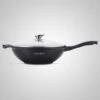 Royalty Line Marble Coating Wokpan - Met Glazen Deksel - Zwart - 32 Cm -Keukengerei Winkel 1200x1200 233