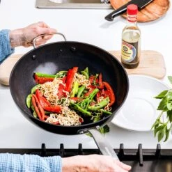 GreenPan Copenhagen Wok Met Extra Handvat 30cm/4.8L -Keukengerei Winkel 1200x1200 252