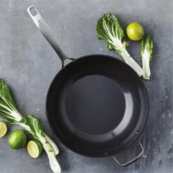 GreenPan Copenhagen Wok Met Extra Handvat 30cm/4.8L -Keukengerei Winkel 1200x1200 259