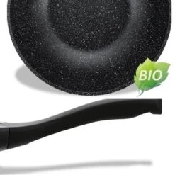 Royalty Line Marble Coating Wok - Met Glazen Deksel - Zwart - 30 Cm -Keukengerei Winkel 1200x1200 260