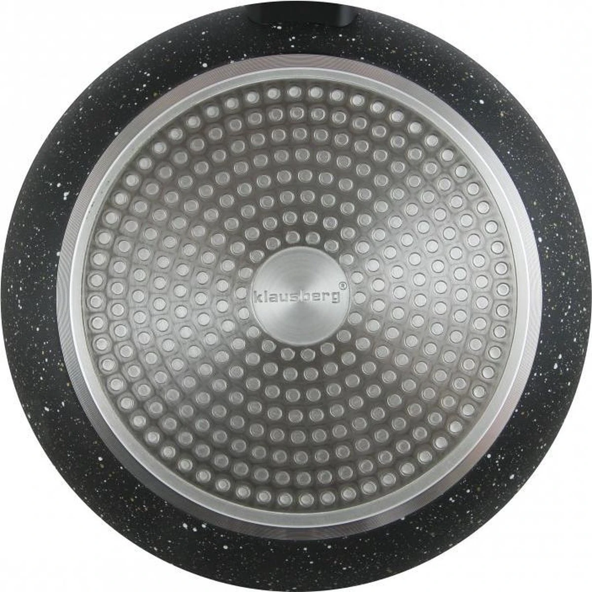 Klausberg 7293 - Wokpan - Ø24 Cm - Marmer/Keramische Coating - Alle Warmtebronnen - Zwart 6 Klausberg 7293 - Wokpan - Ø24 Cm - Marmer/Keramische Coating - Alle Warmtebronnen - Zwart - Afbeelding 4