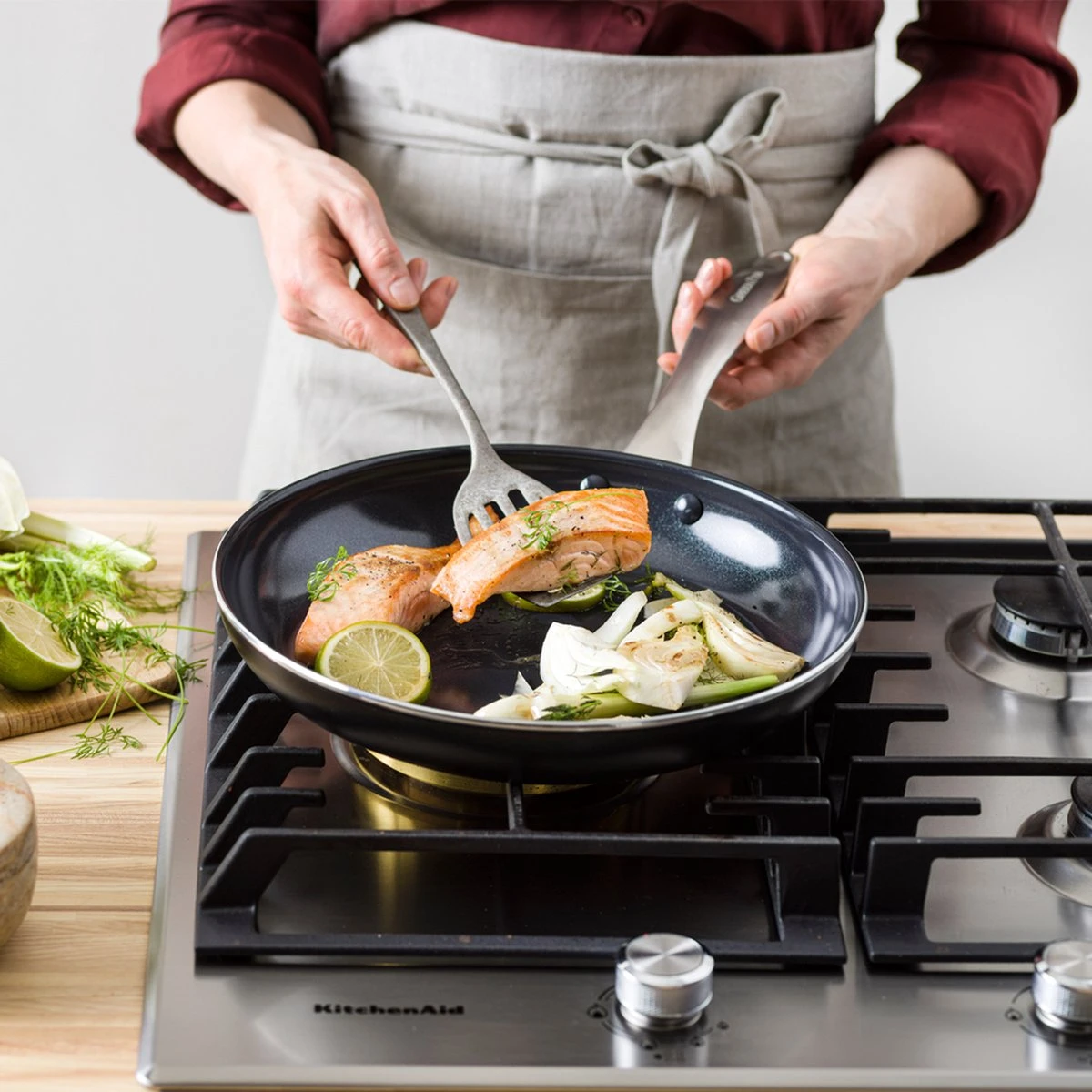 GreenPan Koekenpan - Royal Black - ø 28 Cm - Keramische Anti-aanbaklaag 6 GreenPan Koekenpan - Royal Black - ø 28 Cm - Keramische Anti-aanbaklaag - Afbeelding 4