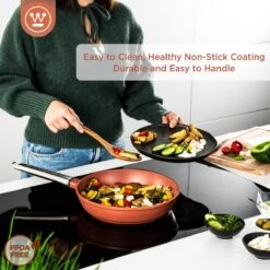 Westinghouse Performance Series - Koekenpan Inductie 28cm - Oven Geschikt - Rood - Geschikt Voor Alle Warmtebronnen 14 Westinghouse Performance Series - Koekenpan Inductie 28cm - Oven Geschikt - Rood - Geschikt Voor Alle Warmtebronnen -Keukengerei Winkel 1200x1200 429