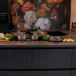 Herenthal Inductie Pannenset- Luxe 10-delige Koekenpannenset - Voor Alle Warmtebronnen - Met Glazen Deksels - Koper -Keukengerei Winkel 1200x1200 43