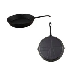 The Windmill Koekenpan Skillet Extra - 31,5 Cm - Gietijzer Zwart -Keukengerei Winkel 1200x1200 446
