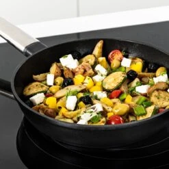 Westinghouse Pannenset - Performance Series Koekenpan 24cm + Koekenpan 28cm - Zwart - Koekenpannenset - Geschikt Voor Alle Warmtebronnen Inclusief Inductie -Keukengerei Winkel 1200x1200 483