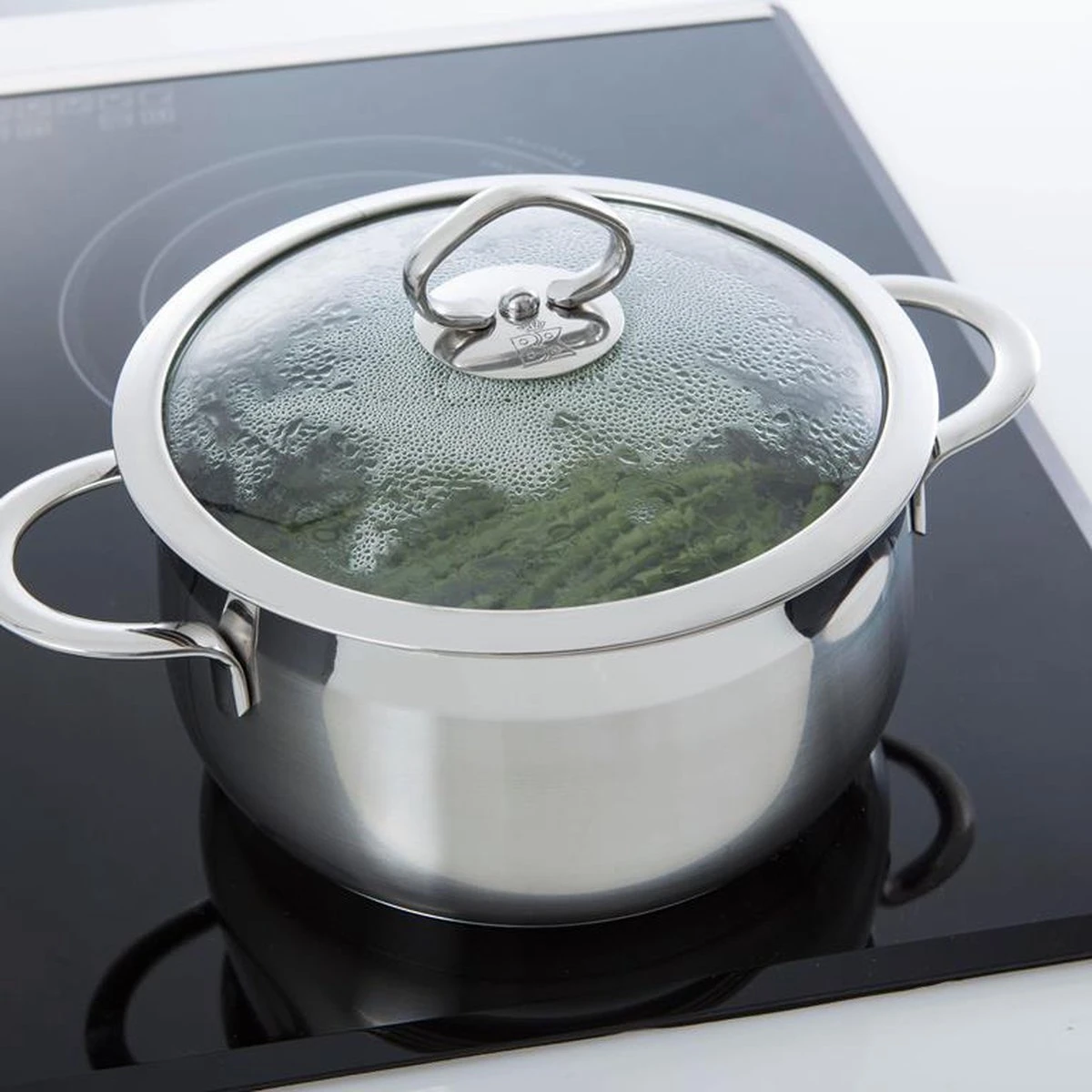 BK Excellent Pannenset - 4-delig - RVS - Inductie 7 BK Excellent Pannenset - 4-delig - RVS - Inductie - Afbeelding 5