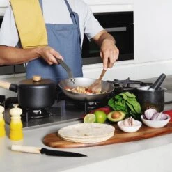 DeBuyer Mineral B Element Koekenpan - Zilver - Rond - Ø 28 Cm -Keukengerei Winkel 1200x1200 557