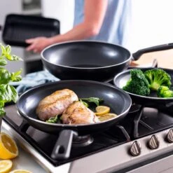 GreenPan Memphis Koekenpannenset - 3-delig - Zwart - Inductie - PFAS-vrij -Keukengerei Winkel 1200x1200 571